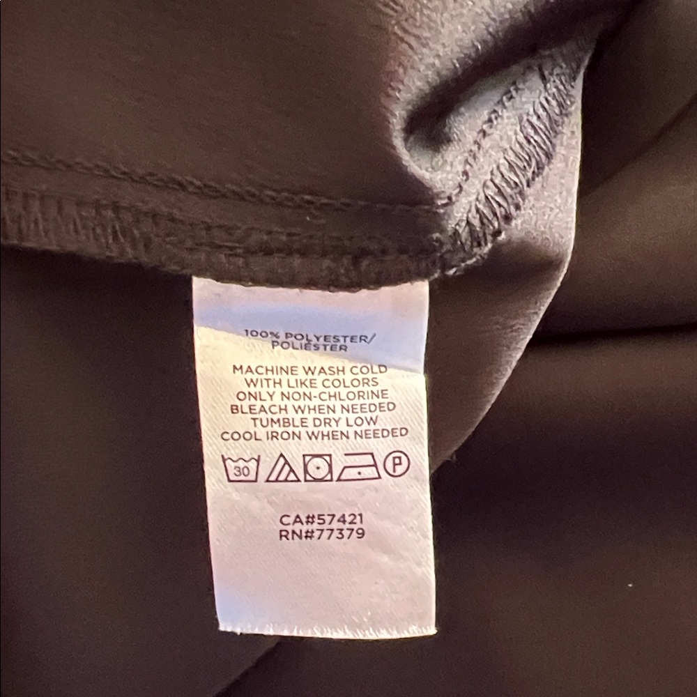 Ann Taylor Black Draped Blouse - Picture 7 of 7